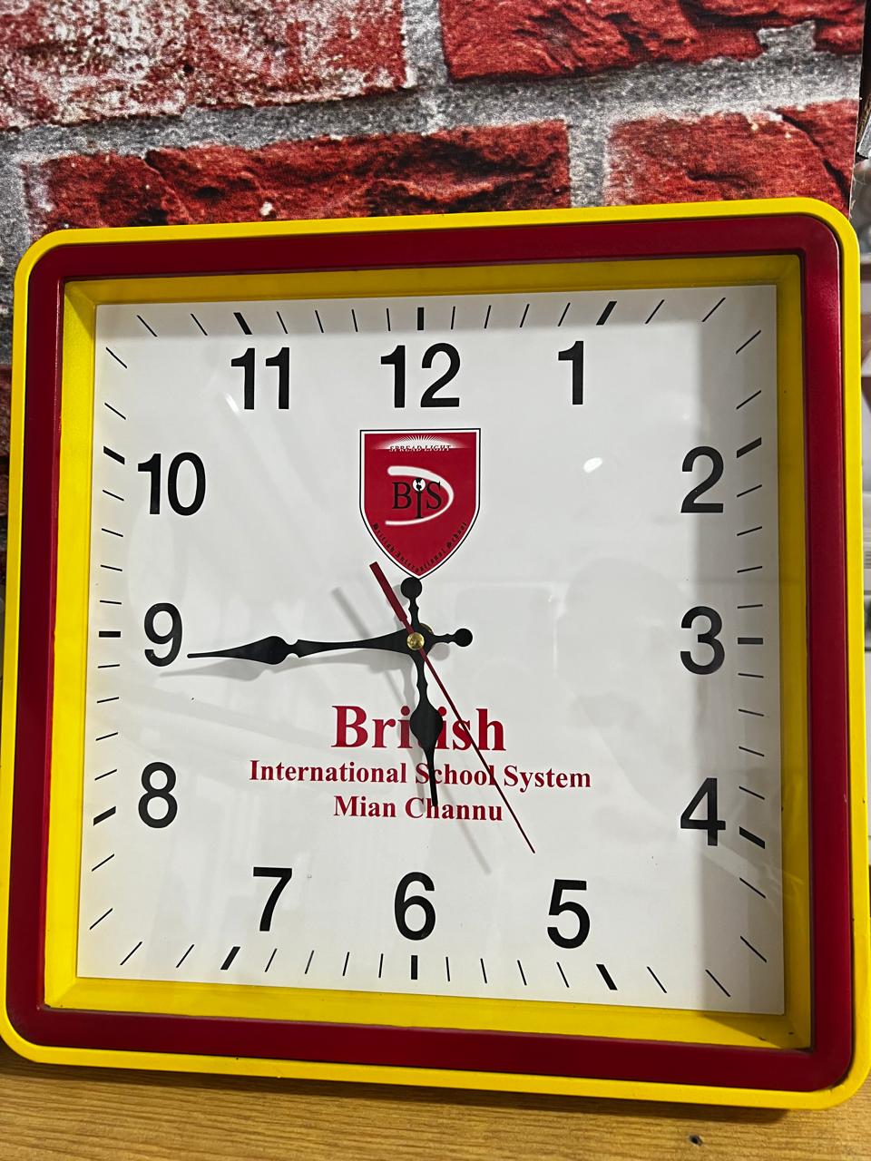 Customised Wall Clock