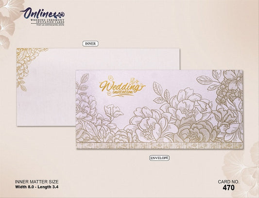 Wedding Card # 470