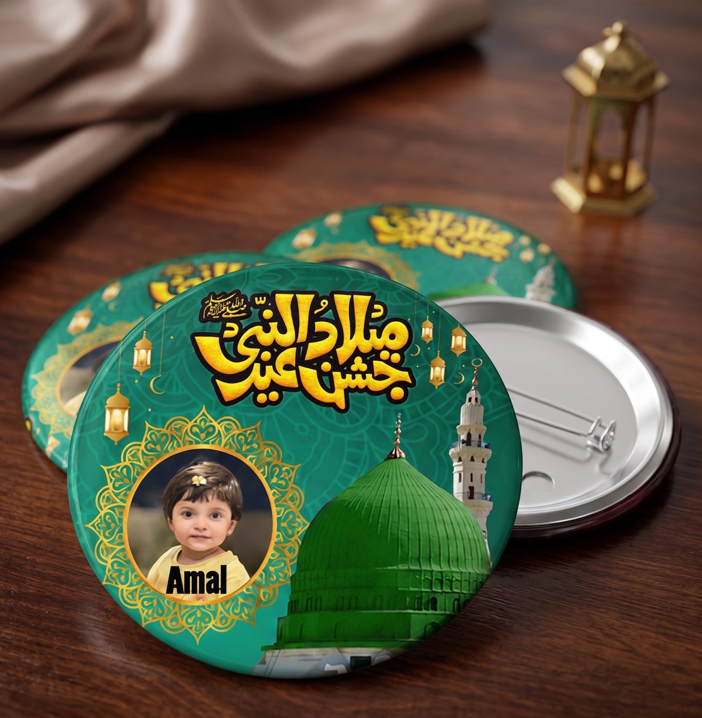 Customised Rabi ul Awwal Badges