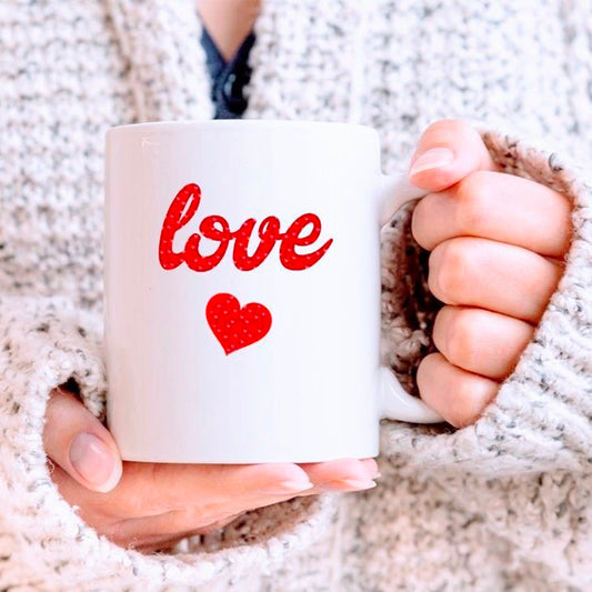 LOVE & HEART MUG VM-0022)