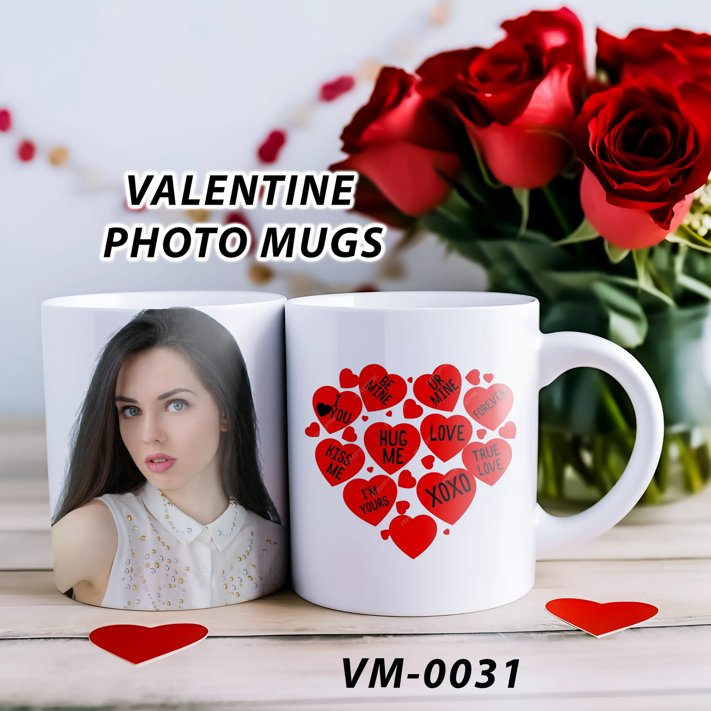 VALENTINE PHOTO MUGS (VM-0031)