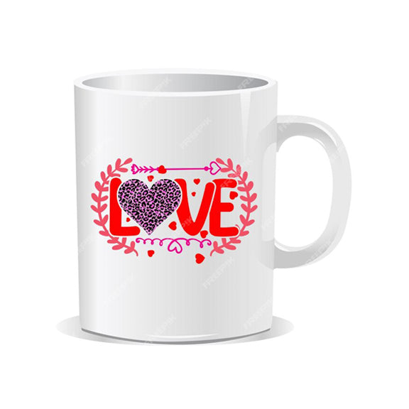 LOVE WHITE MUG FOR LOVE(VM-0012)