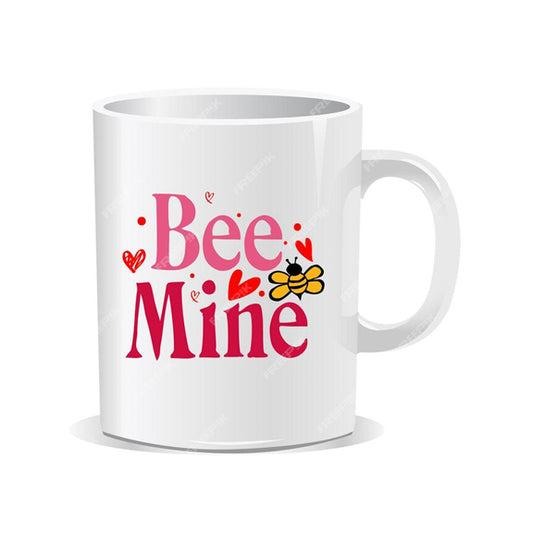 BEE MINE WHITE MUG (VM-005)