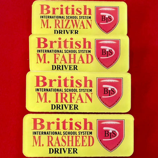 Personalised Name Tag