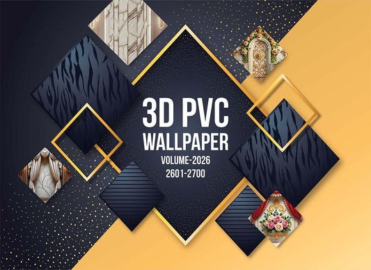 3D PVC WALLPAPER