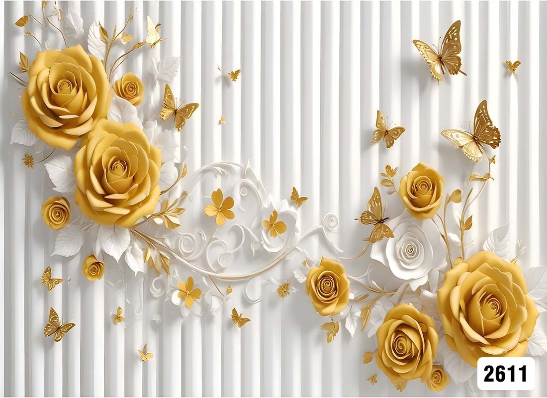 3D PVC WALLPAPER