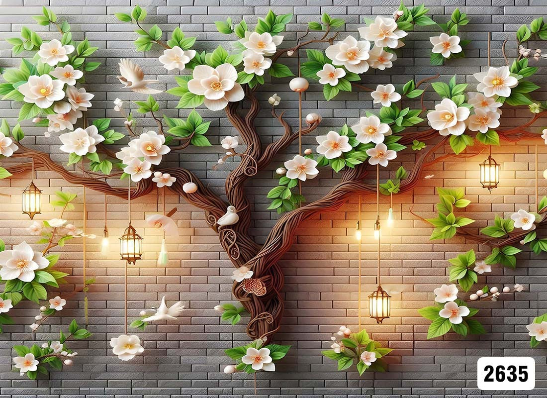 3D PVC WALLPAPER
