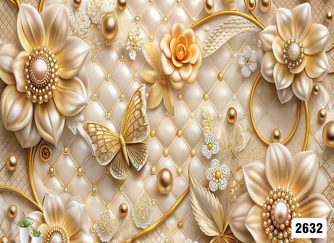 3D PVC WALLPAPER
