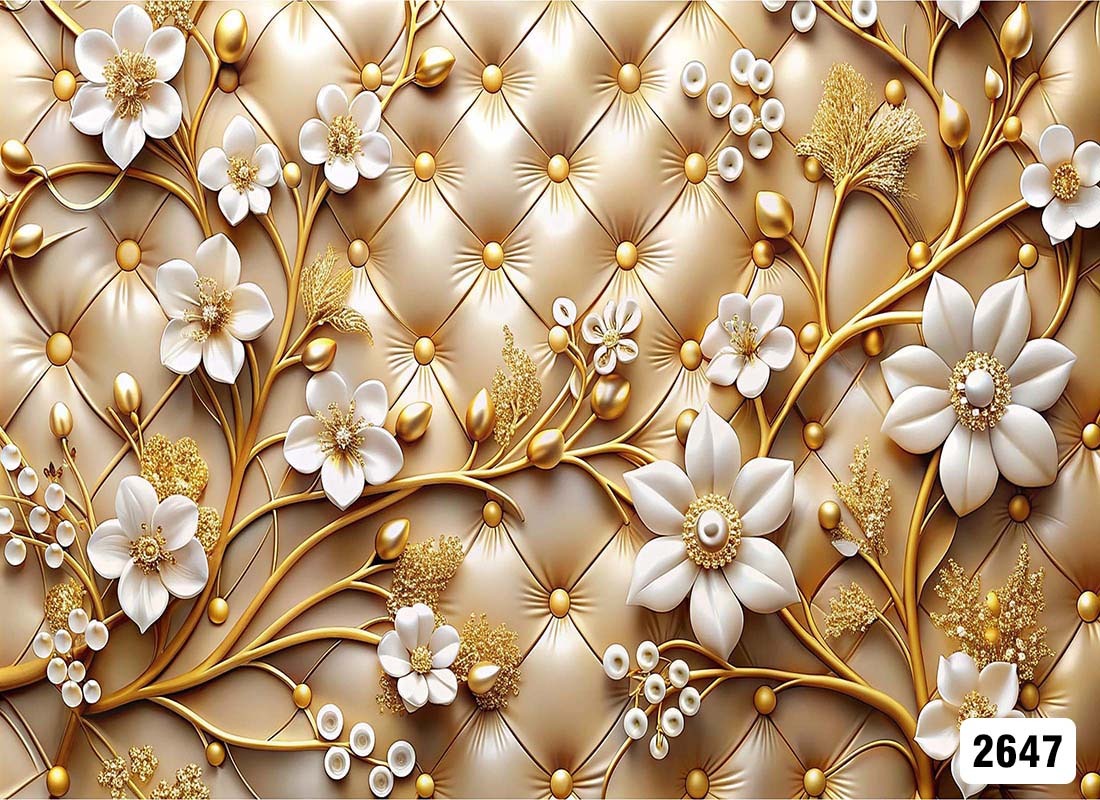 3D PVC WALLPAPER