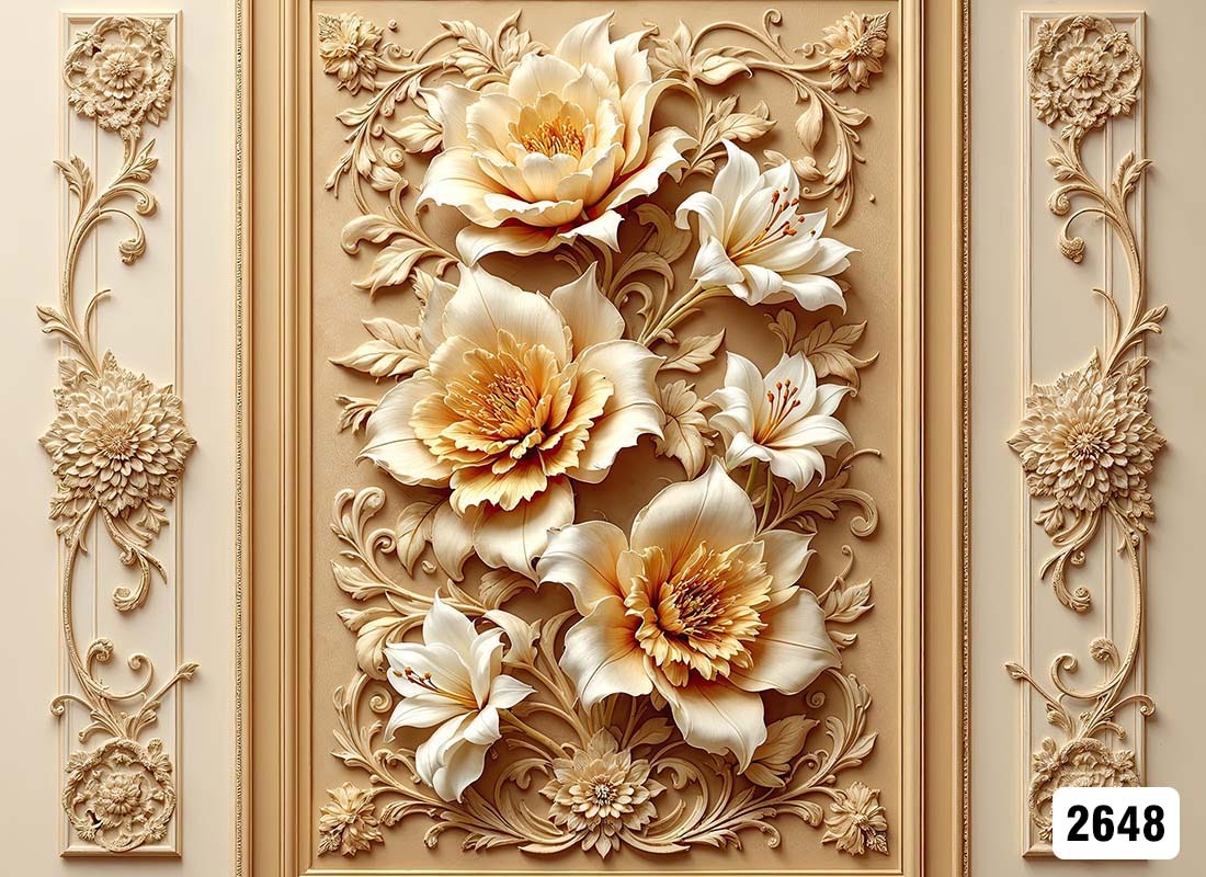 3D PVC WALLPAPER