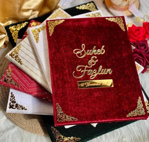Nikkah Booklet with Pen (NB-001)